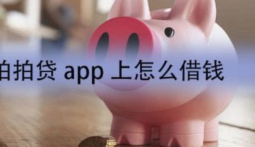 拍拍贷贷款申请步骤